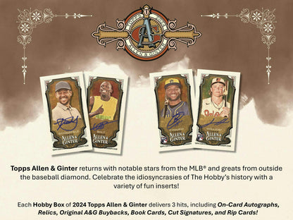 2024 Topps Allen & Ginter Hobby Box 887521130382 at King Card Canada