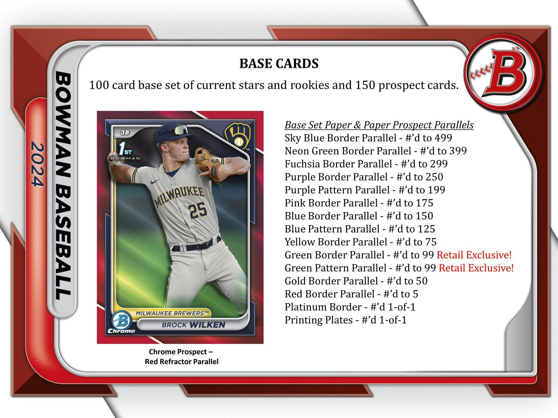 2024 Topps Bowman Baseball Blaster Value Box at King Card Canada