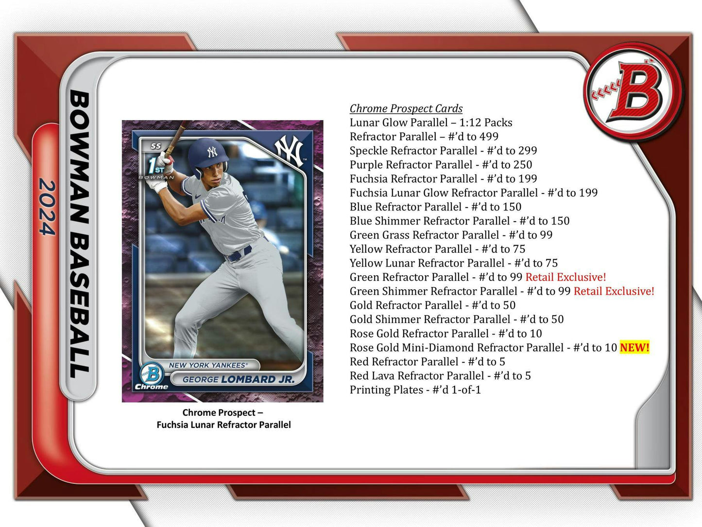 2024 Topps Bowman Baseball Blaster Value Box at King Card Canada