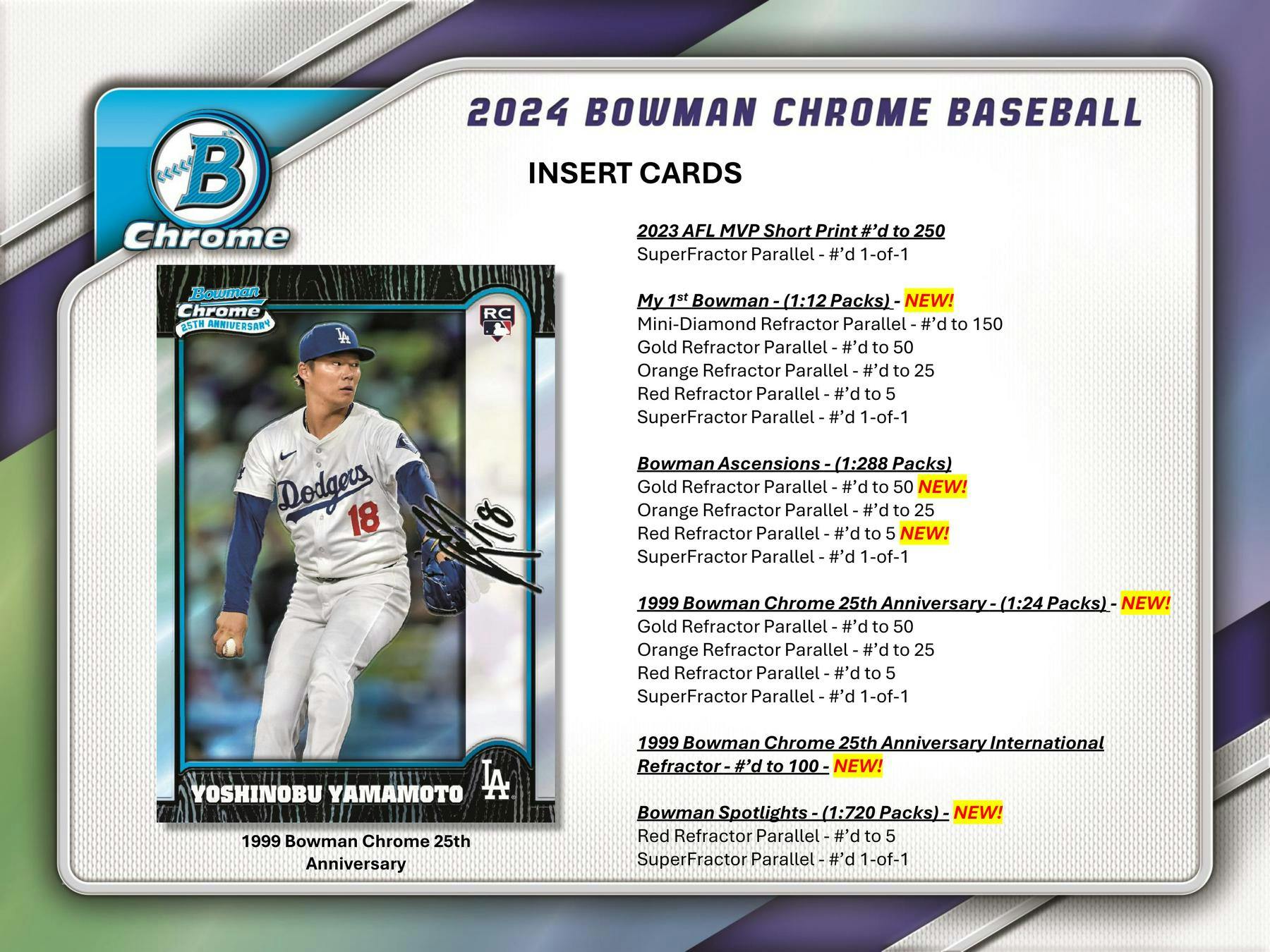 2024 Topps Bowman Chrome Baseball Master Hobby Box [PRE - ORDER - 09/11/2024] - King Card Canada