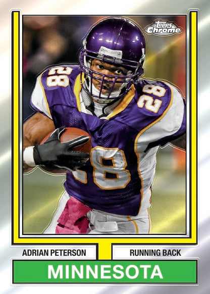 2024 Topps Chrome Football Blaster Value Box at King Card Canada