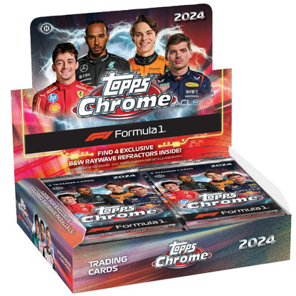 2024 Topps Chrome Formula 1 F1 Qualifying Lap Box 887521129997 at King Card Canada