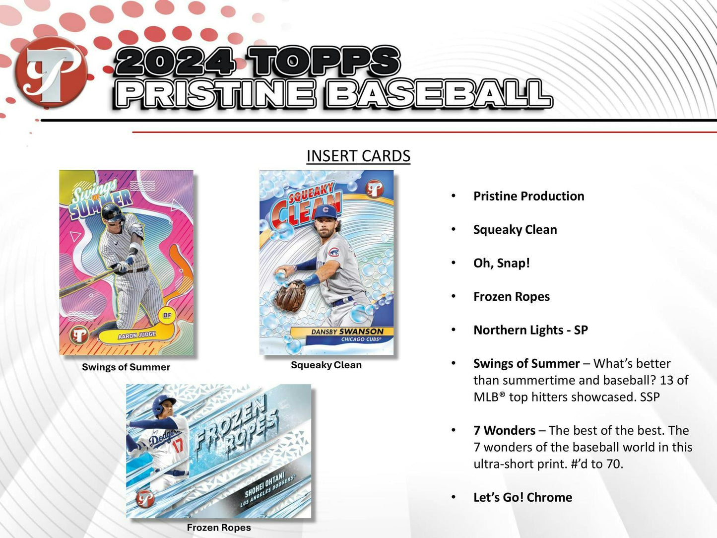 2024 Topps Pristine Baseball Hobby Box 887521127511 - King Card Canada