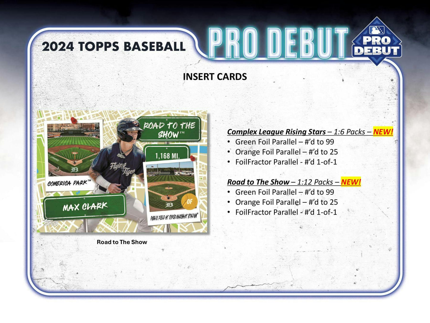 2024 Topps Pro Debut Baseball Hobby Box 887521127603 - King Card Canada