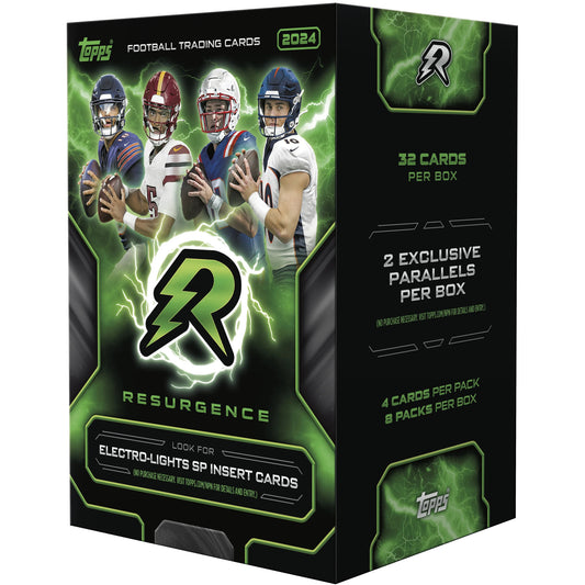 2024 Topps Resurgence Football Blaster Value Box 887521135073 at King Card Canada