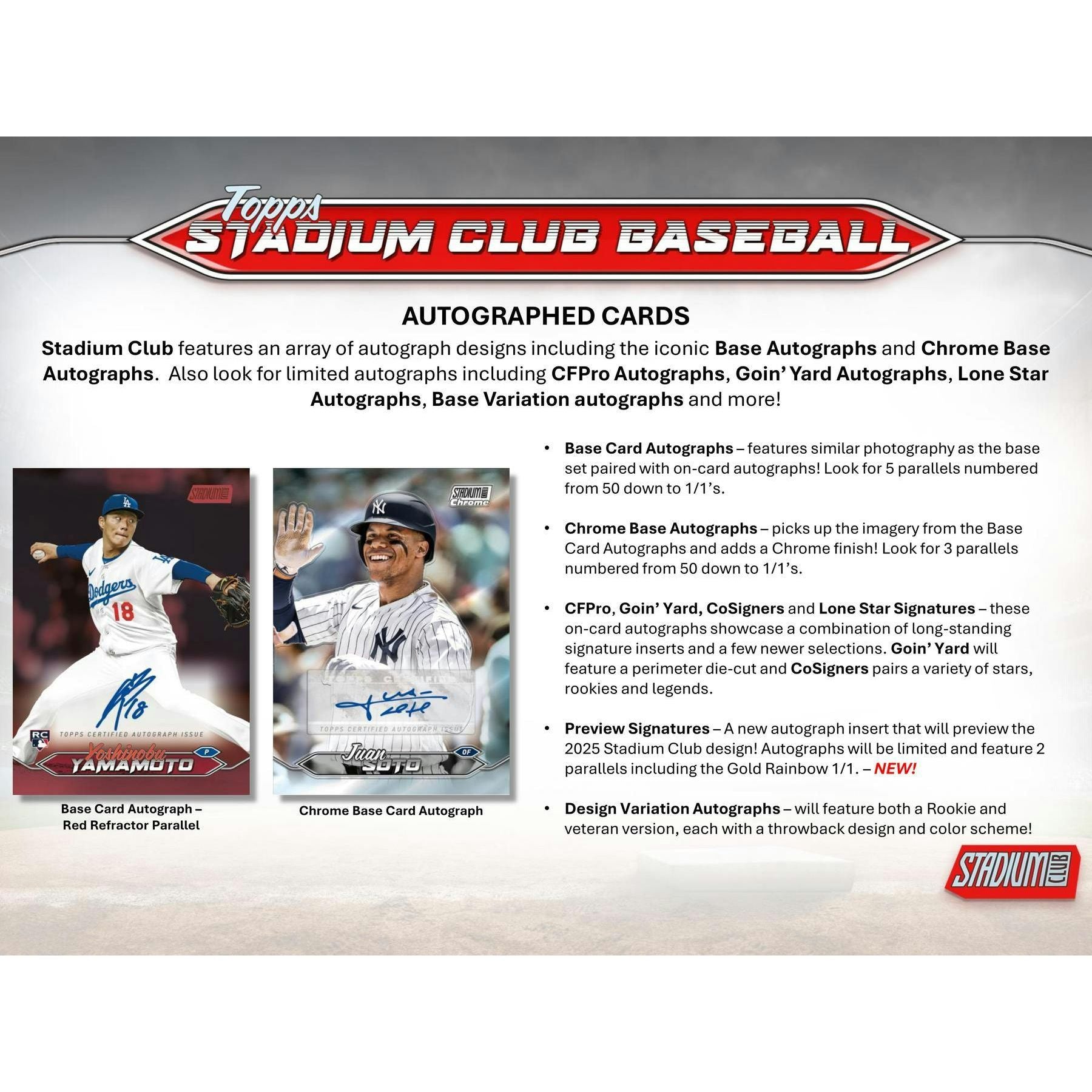 2024 Topps Stadium Club Baseball Compact Box 887521126187 at King Card Canada