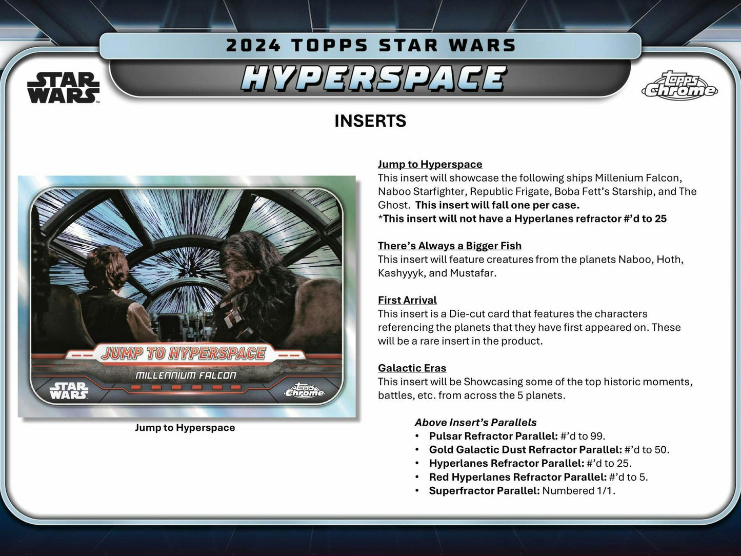 2024 Topps Star Wars Hyperspace Hobby Box 887521130696 at King Card Canada