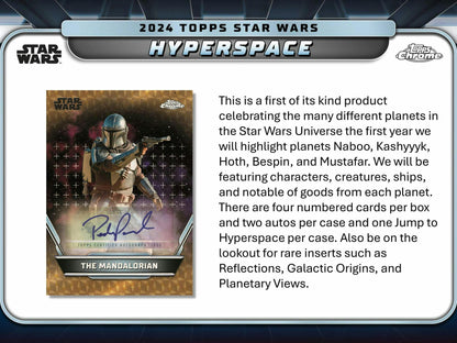 2024 Topps Star Wars Hyperspace Hobby Box 887521130696 at King Card Canada