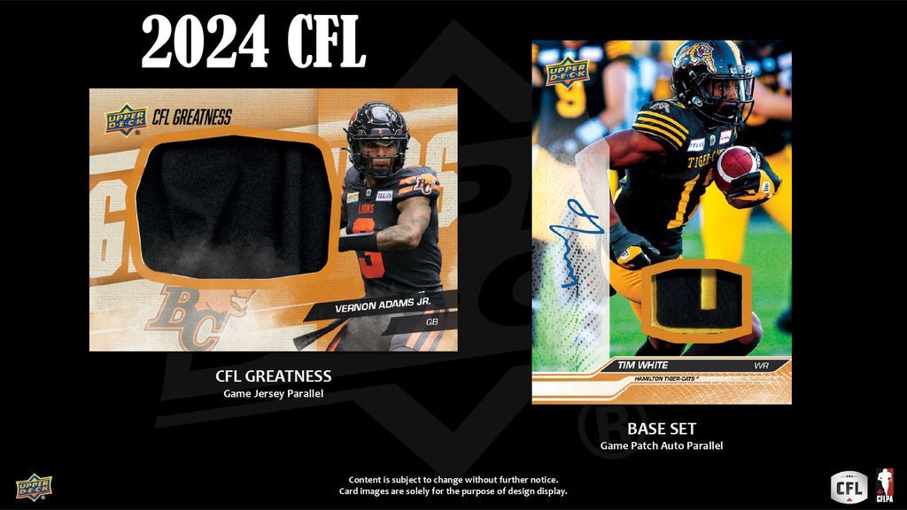 2024 Upper Deck CFL Football Hobby Box 053334712606 at King Card Canada