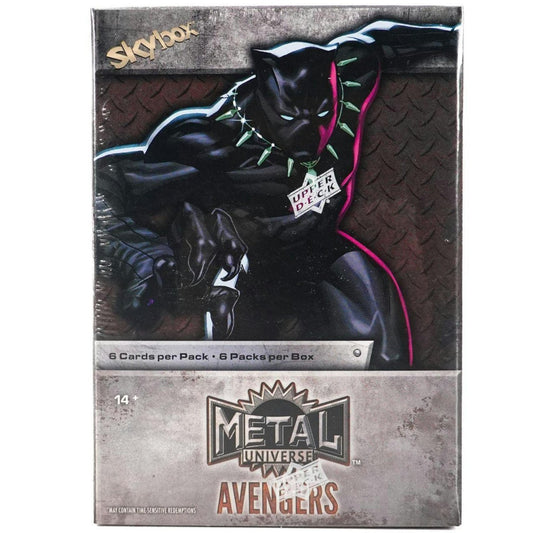 2024 Upper Deck Metal Universe Marvel Avengers Blaster Box 053334125352 - King Card Canada