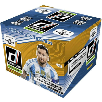 2025 - 26 Panini Donruss Road to FIFA World Cup Soccer Hobby Box 746134178665 at King Card Canada