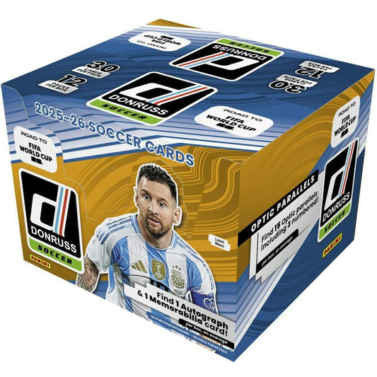 2025 - 26 Panini Donruss Road to FIFA World Cup Soccer Hobby Box 746134178665 at King Card Canada