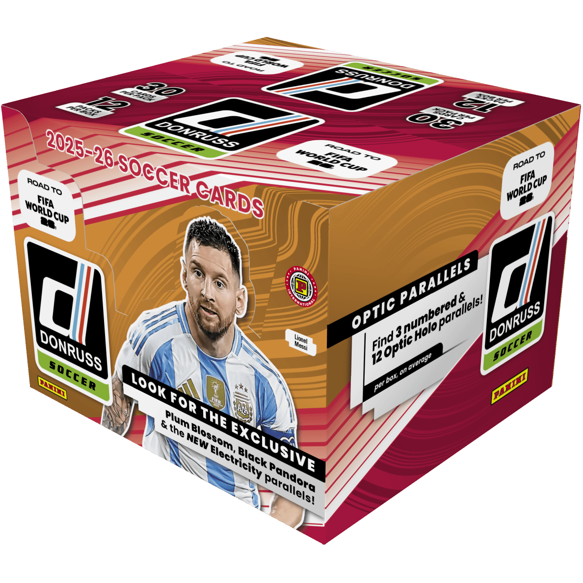 2025 - 26 Panini Donruss Road to FIFA World Cup Soccer International Hobby Box [DAMAGED] 746134178696 at King Card Canada