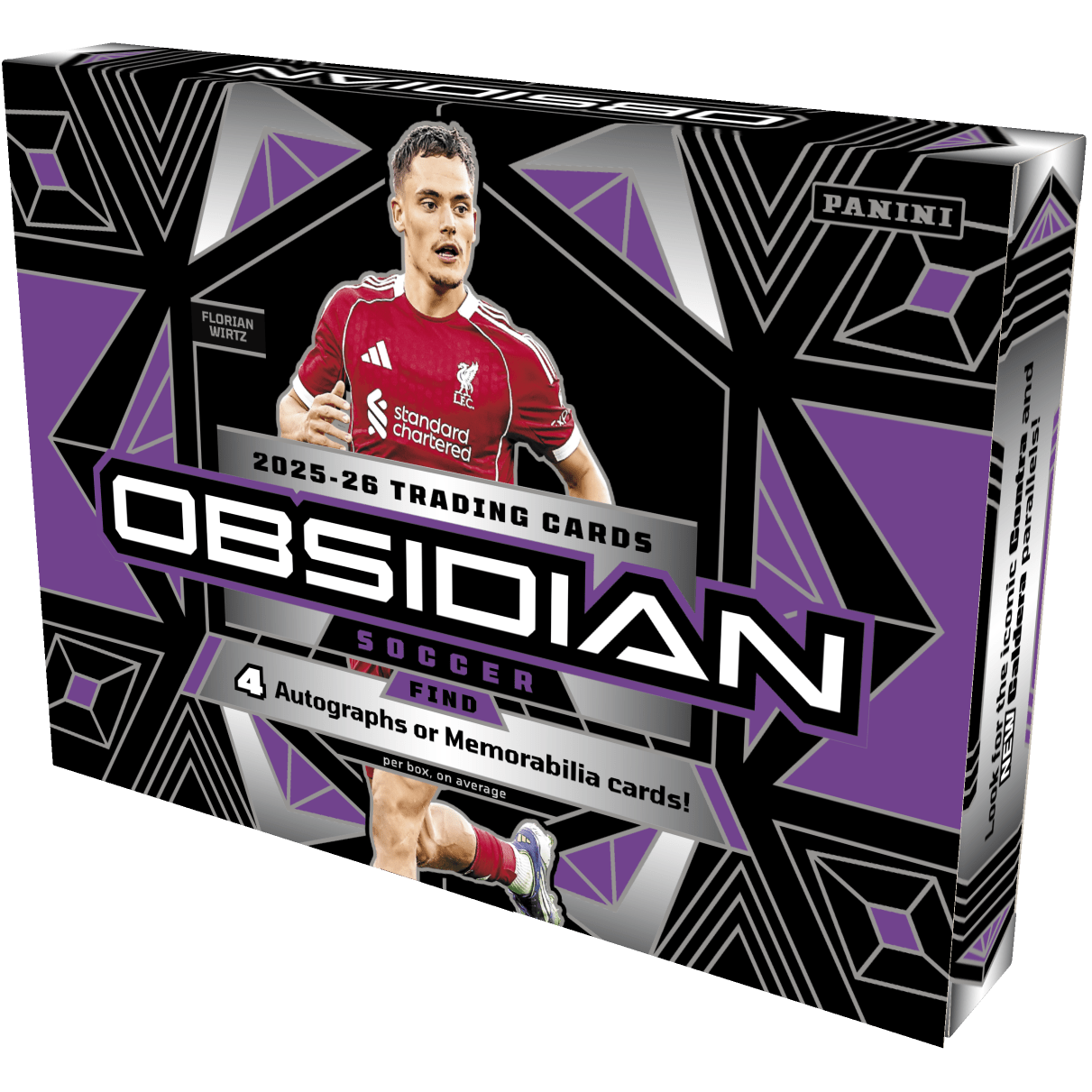 2025-26 Panini Obsidian Soccer Hobby Box 746134193651 at King Card Canada
