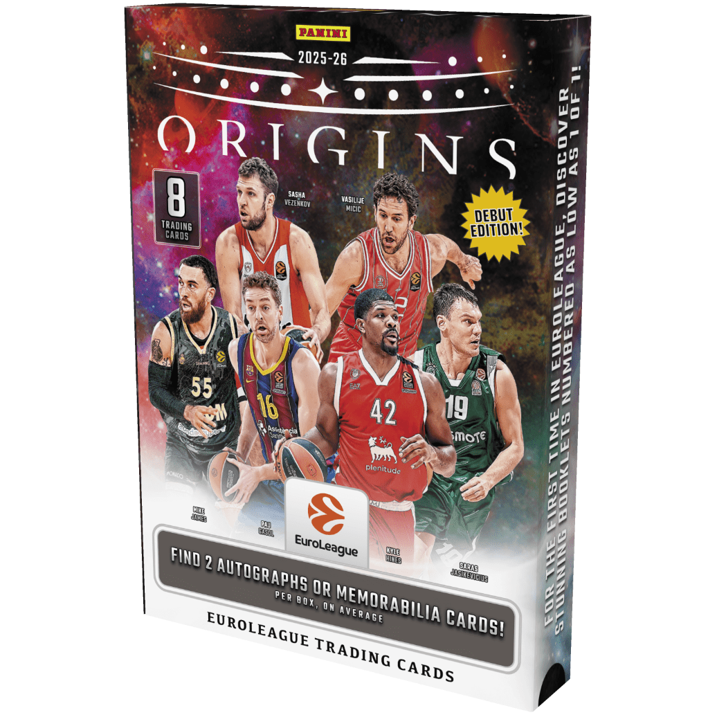 2025-26 Panini Origins EuroLeague Basketball Hobby Box 746134195495 at King Card Canada
