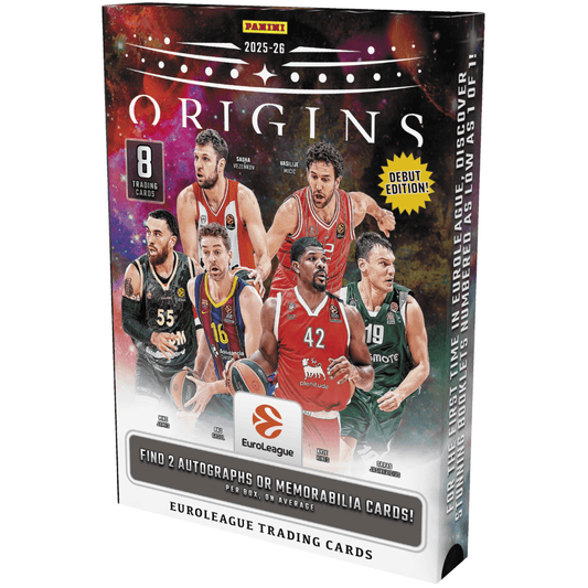 2025-26 Panini Origins EuroLeague Basketball Hobby Box 746134195495 at King Card Canada