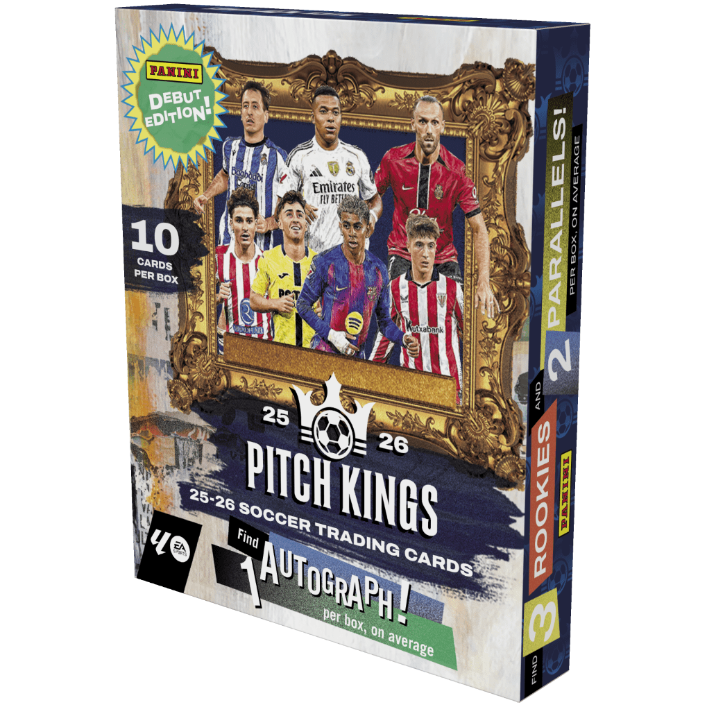 2025-26 Panini Pitch Kings La Liga Soccer International Hobby Box 746134204449 at King Card Canada
