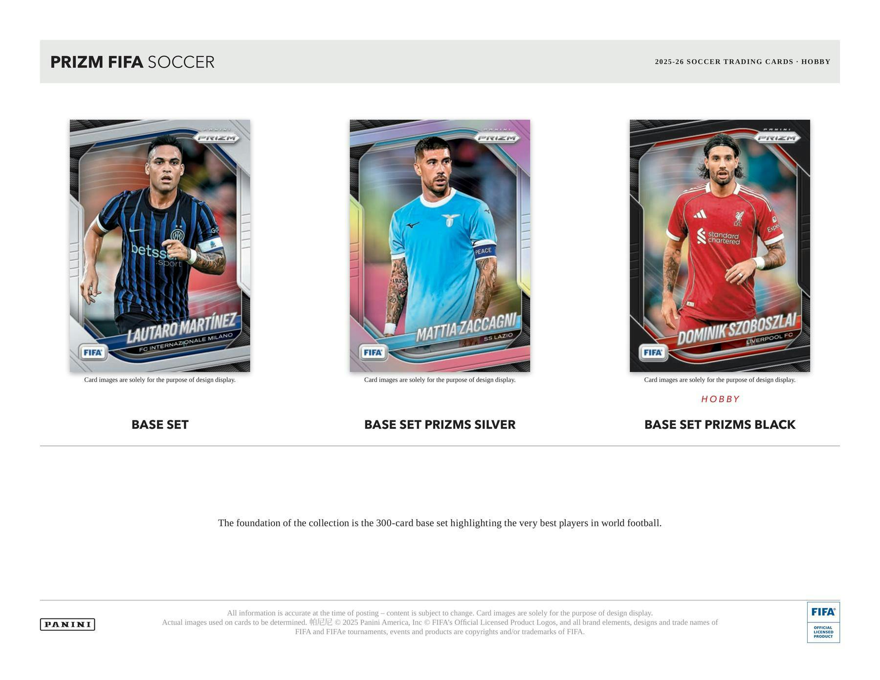 2025 - 26 Panini Prizm FIFA Soccer Hobby Box 746134178849 at King Card Canada