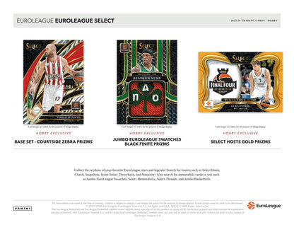 2025 - 26 Panini Select EuroLeague Basketball Hobby Box 746134195440 at King Card Canada