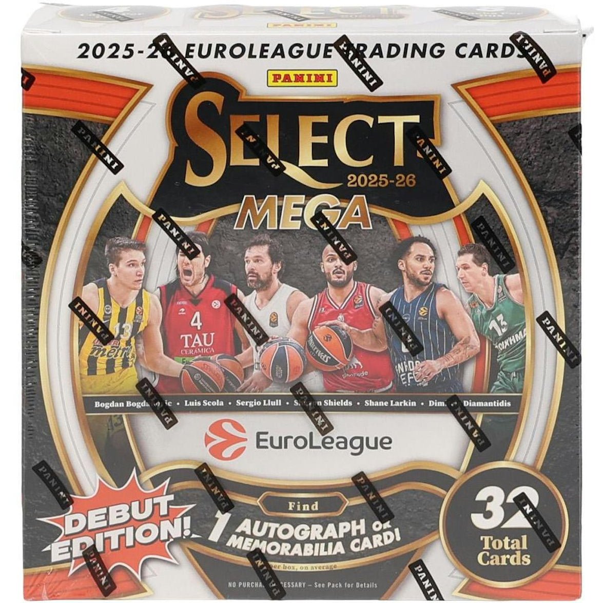 2025-26 Panini Select EuroLeague Basketball Mega Box 746134195587 at King Card Canada