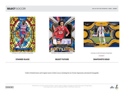 2025-26 Panini Select Ligue 1 Soccer H2 Hybrid Box 746134193590 at King Card Canada