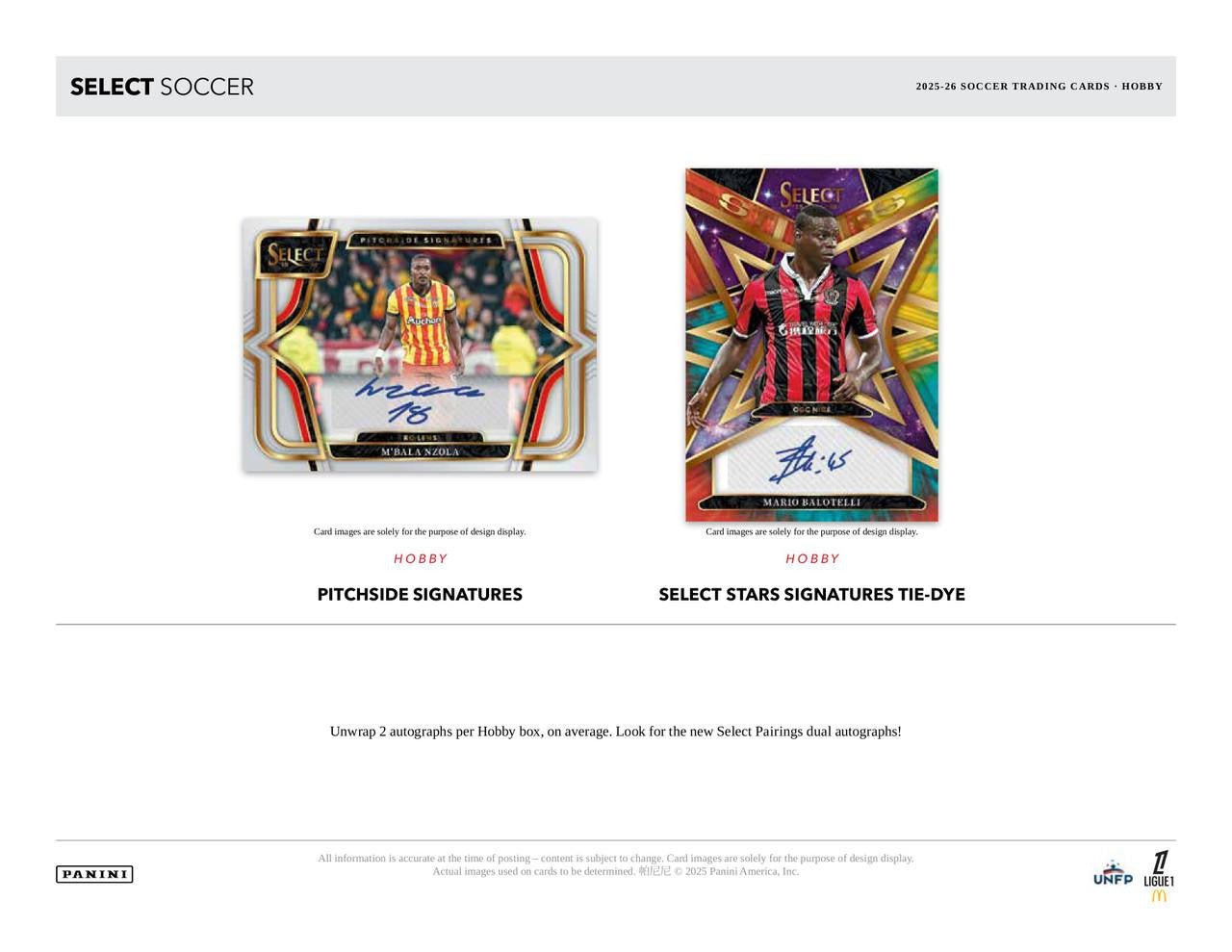 2025-26 Panini Select Ligue 1 Soccer H2 Hybrid Box 746134193590 at King Card Canada