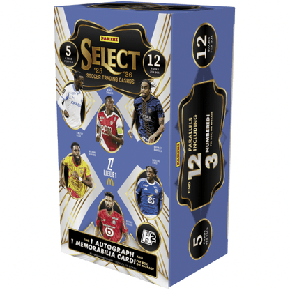 2025-26 Panini Select Ligue 1 Soccer H2 Hybrid Box 746134193590 at King Card Canada