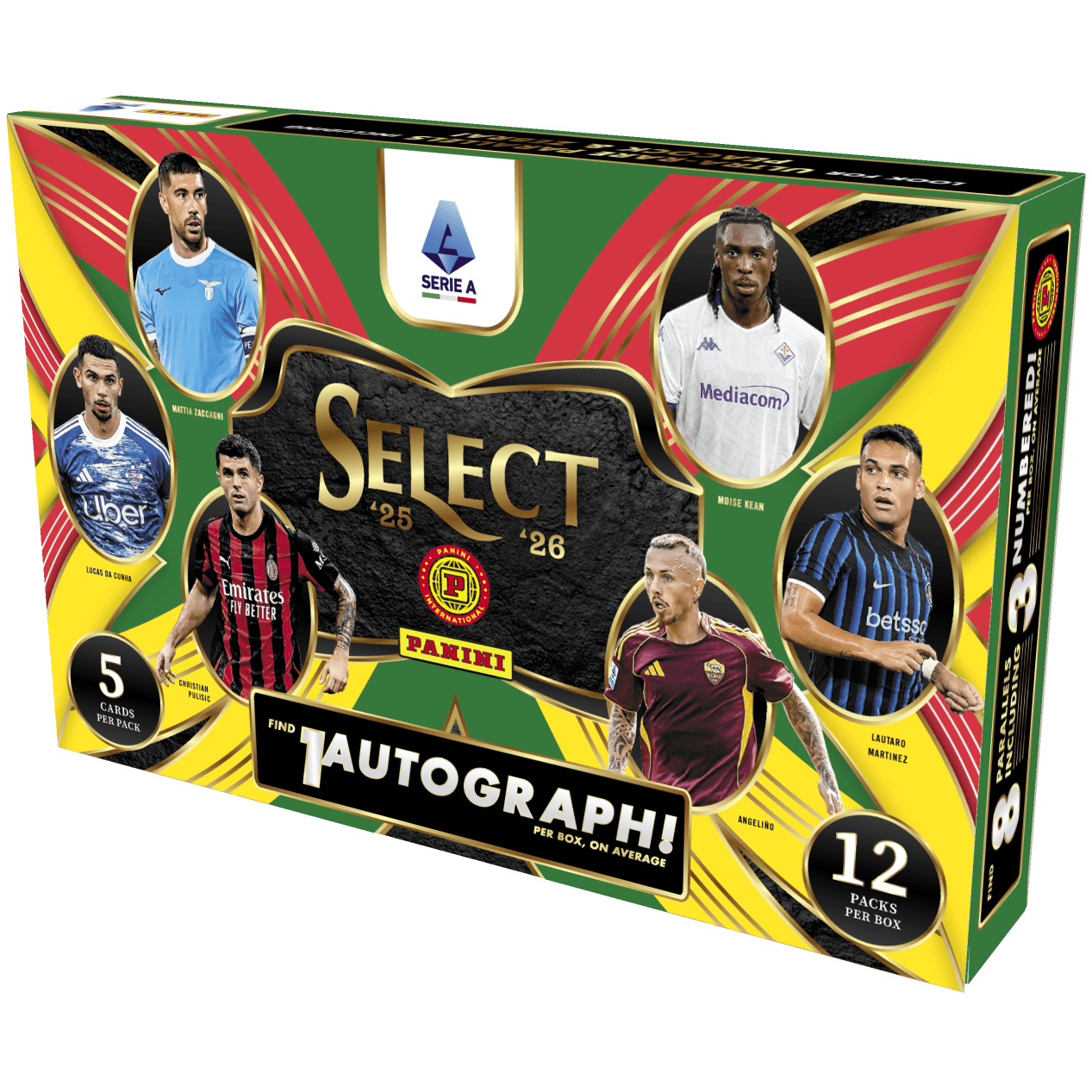 2025 - 26 Panini Select Serie A Soccer International Hobby Box 746134193507 at King Card Canada