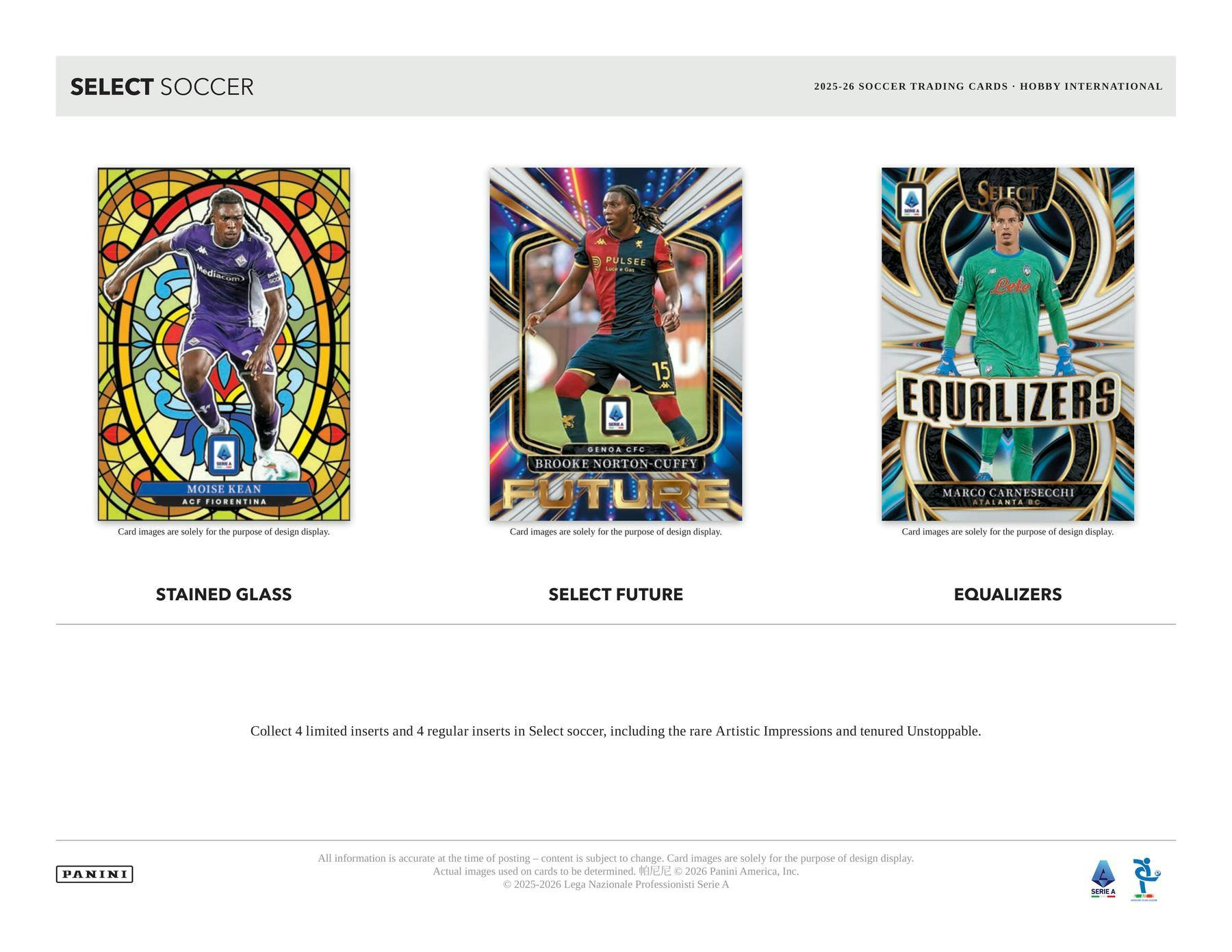 2025 - 26 Panini Select Serie A Soccer International Hobby Box 746134193507 at King Card Canada