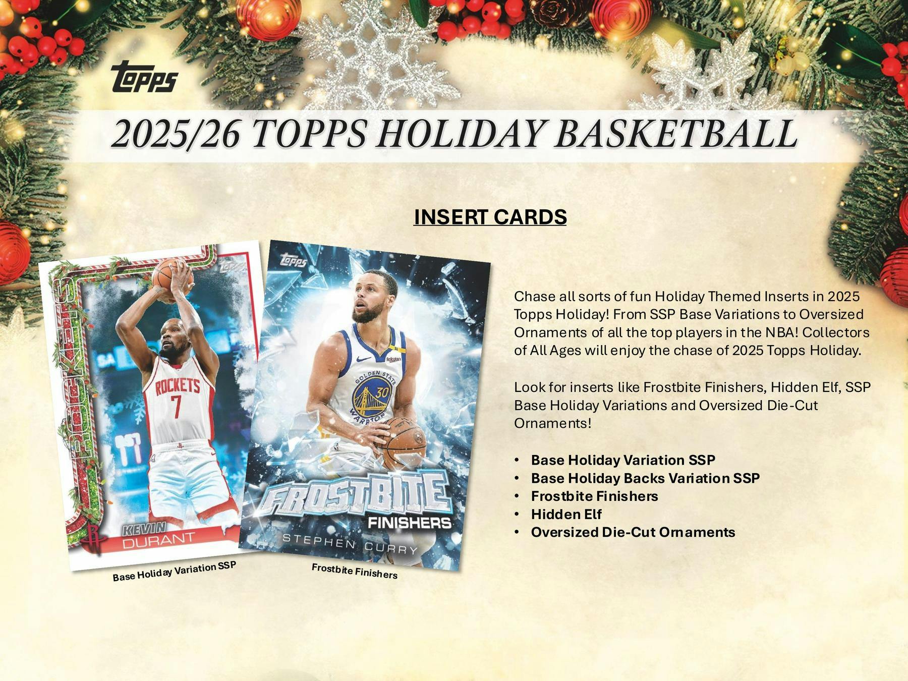 2025 - 26 Topps Basketball Holiday Mega Box 887521151783 at King Card Canada