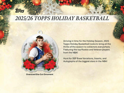 2025 - 26 Topps Basketball Holiday Mega Box 887521151783 at King Card Canada