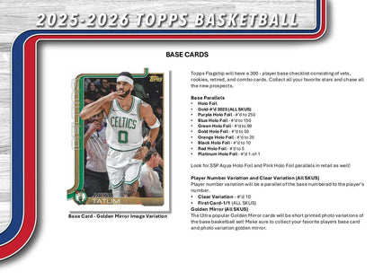 2025 - 26 Topps Basketball Mega Box 887521149117 at King Card Canada