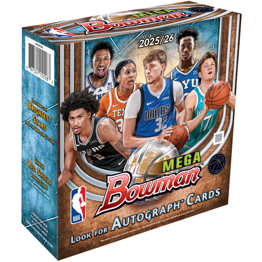 2025 - 26 Topps Bowman Basketball Mega Box 887521155583 at King Card Canada