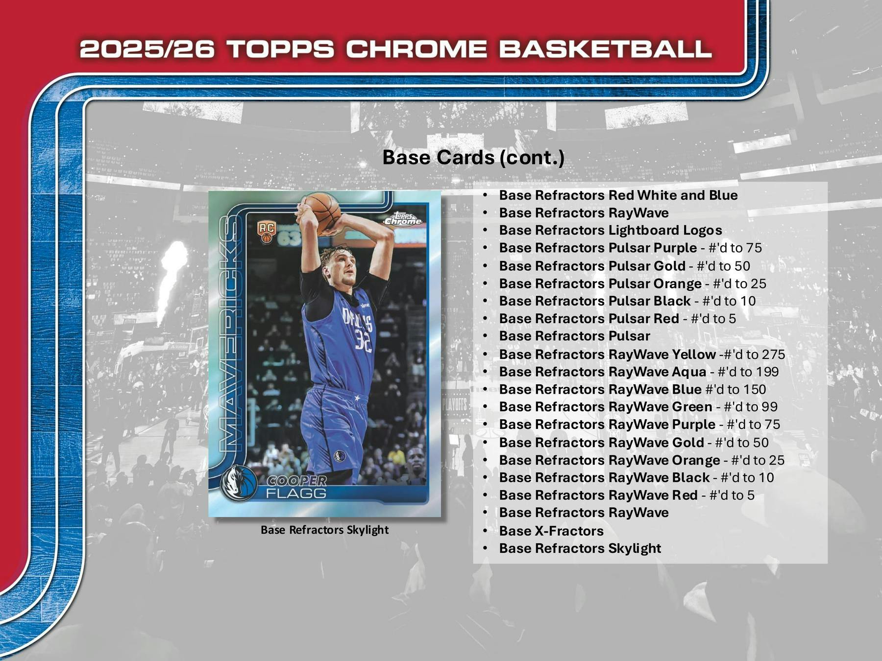 2025 - 26 Topps Chrome Basketball Blaster Value Box 887521149735 at King Card Canada