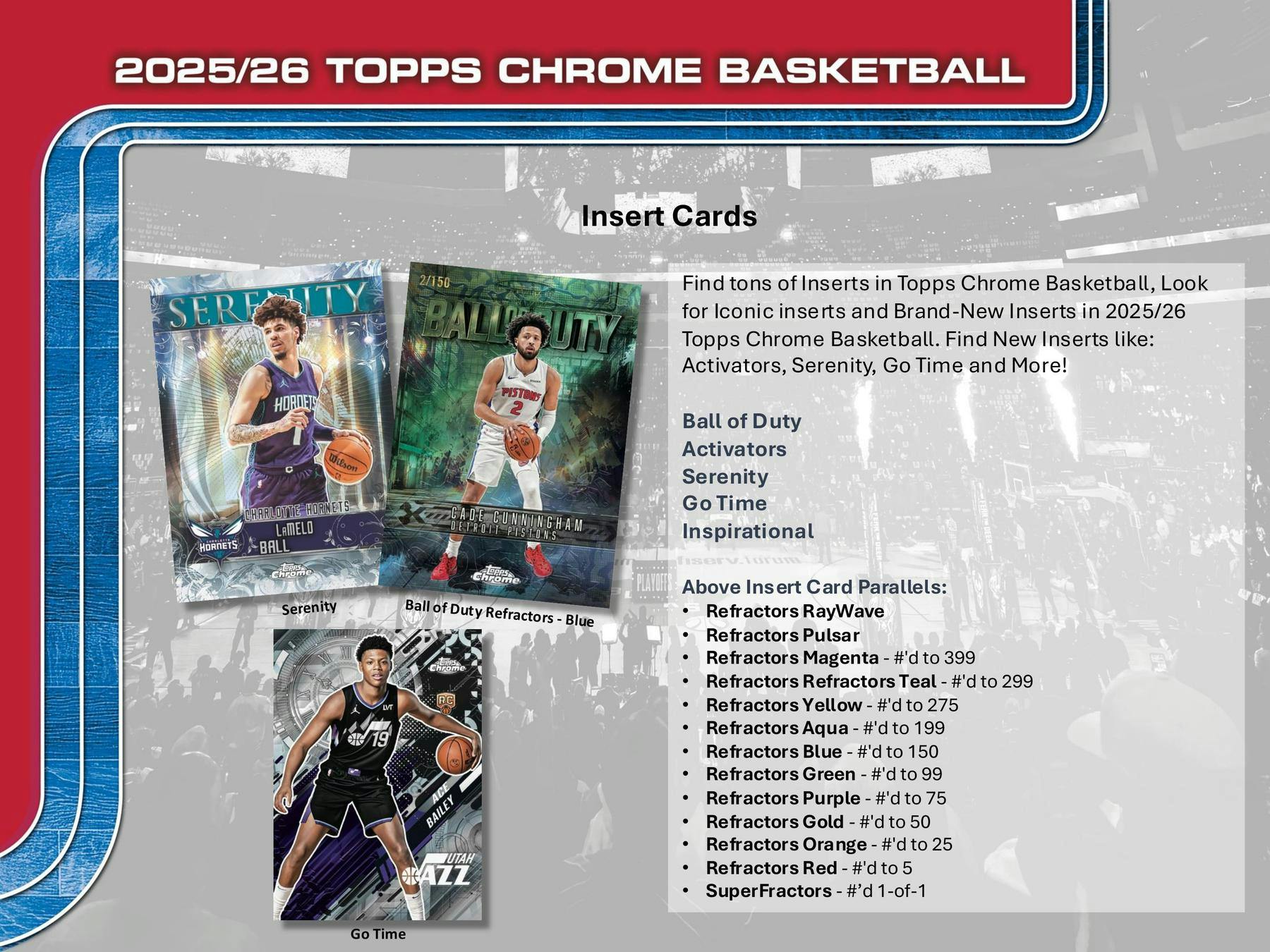 2025 - 26 Topps Chrome Basketball Blaster Value Box 887521149735 at King Card Canada