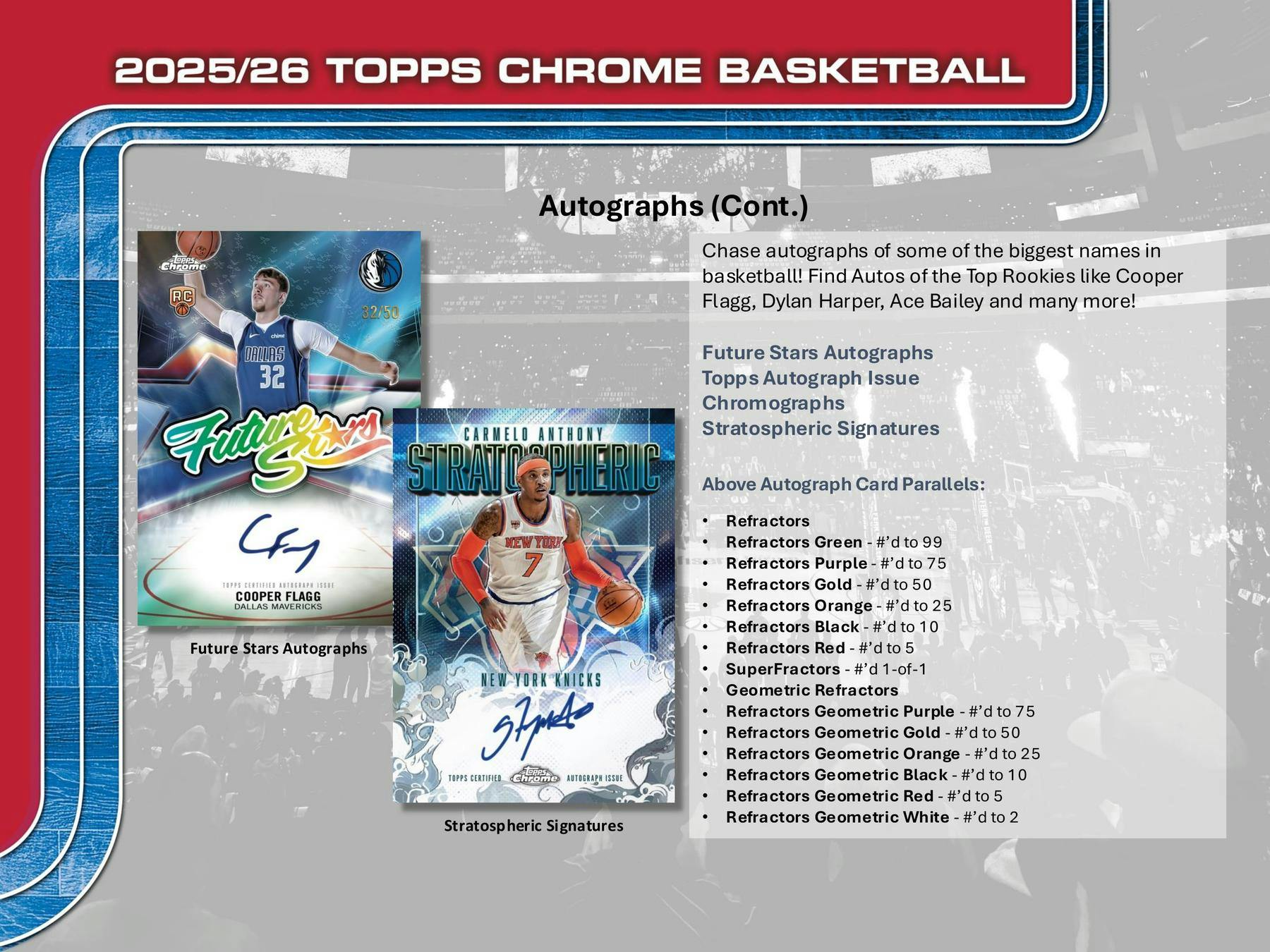 2025 - 26 Topps Chrome Basketball Blaster Value Box 887521149735 at King Card Canada