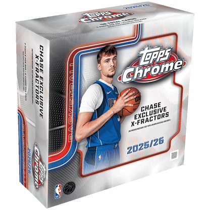 2025 - 26 Topps Chrome Basketball Mega Box 887521149780 at King Card Canada