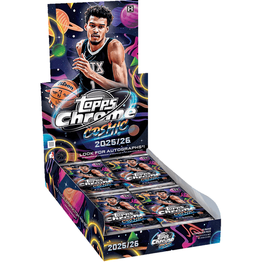 2025 - 26 Topps Cosmic Chrome Basketball Hobby Box 887521151882 at King Card Canada