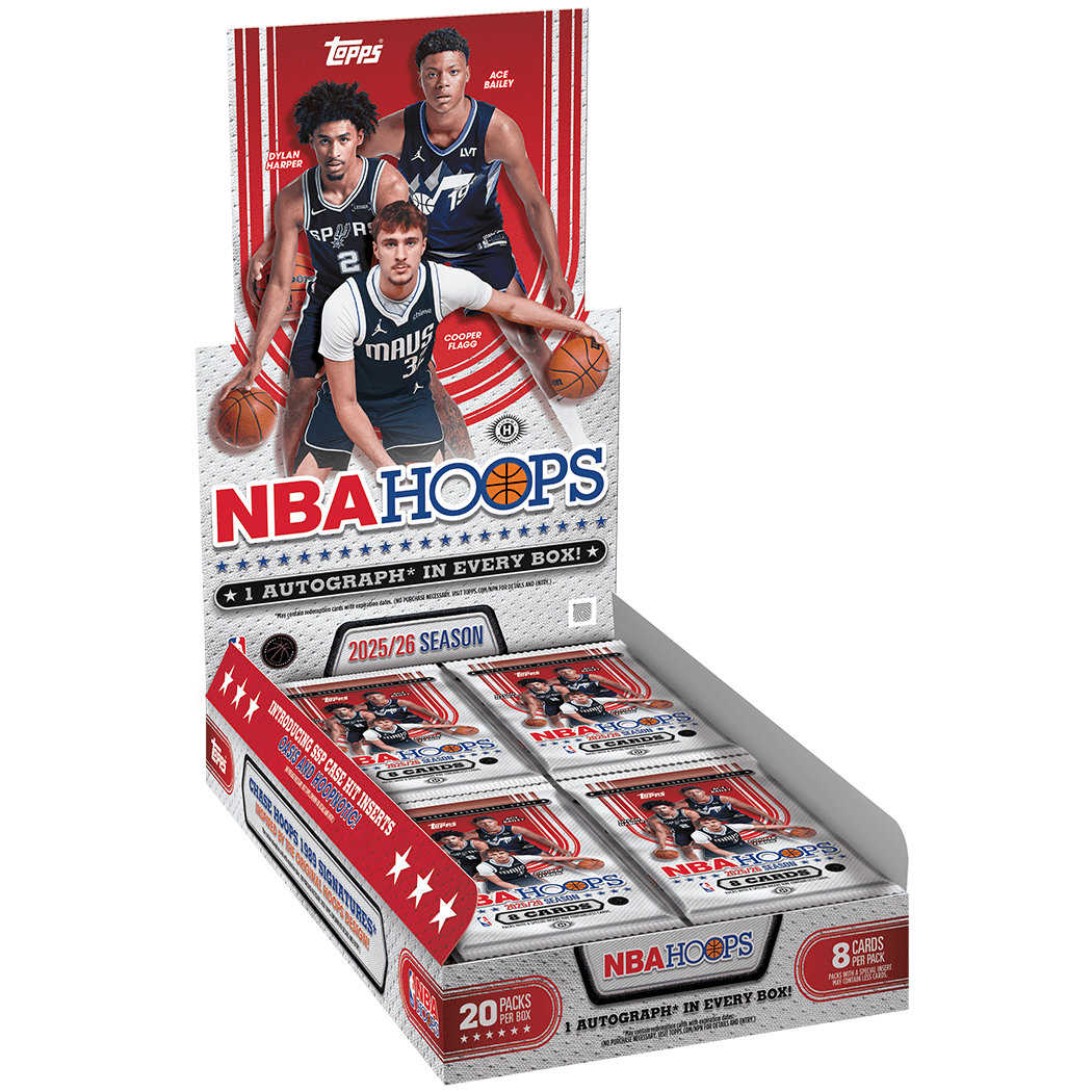 2025 - 26 Topps NBA Hoops Basketball Hobby Box 887521157112 at King Card Canada