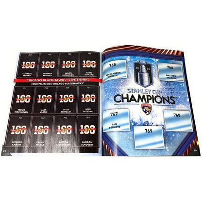 2025 - 26 Topps NHL Hockey Sticker Collection Album 887521154012 at King Card Canada