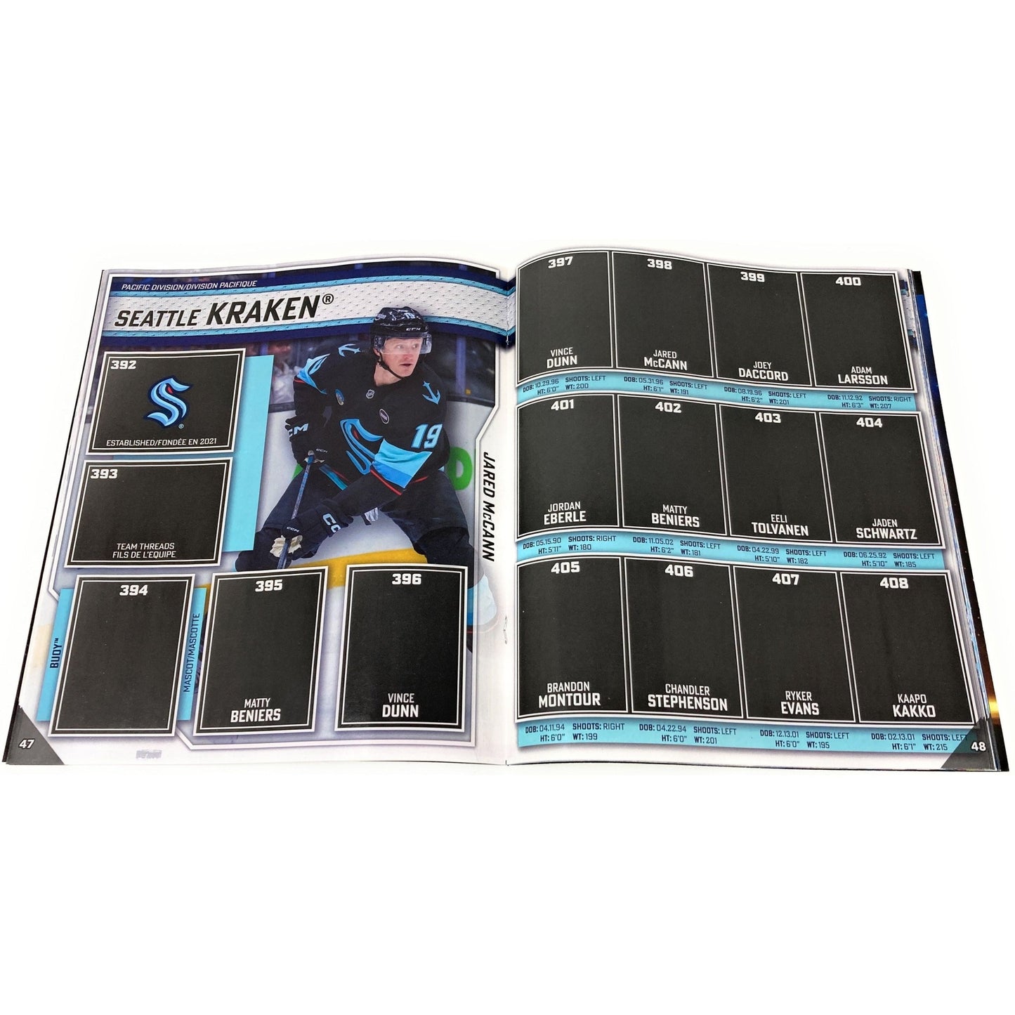 2025 - 26 Topps NHL Hockey Sticker Collection Album 887521154012 at King Card Canada