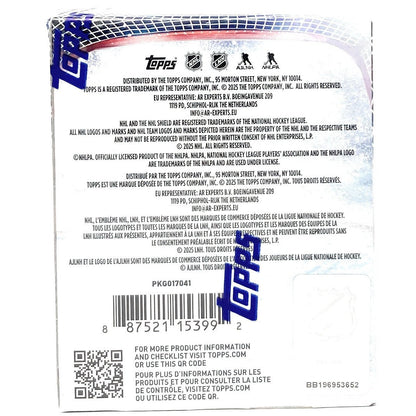 2025 - 26 Topps NHL Hockey Sticker Collection Box (50 Packs) 887521153992 at King Card Canada