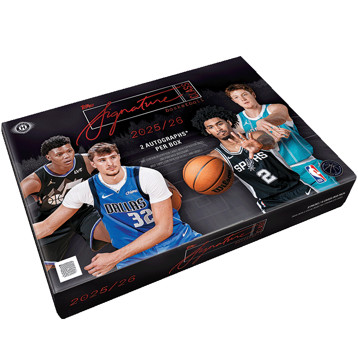 2025 - 26 Topps Signature Class Basketball Hobby Box 887521154418 at King Card Canada