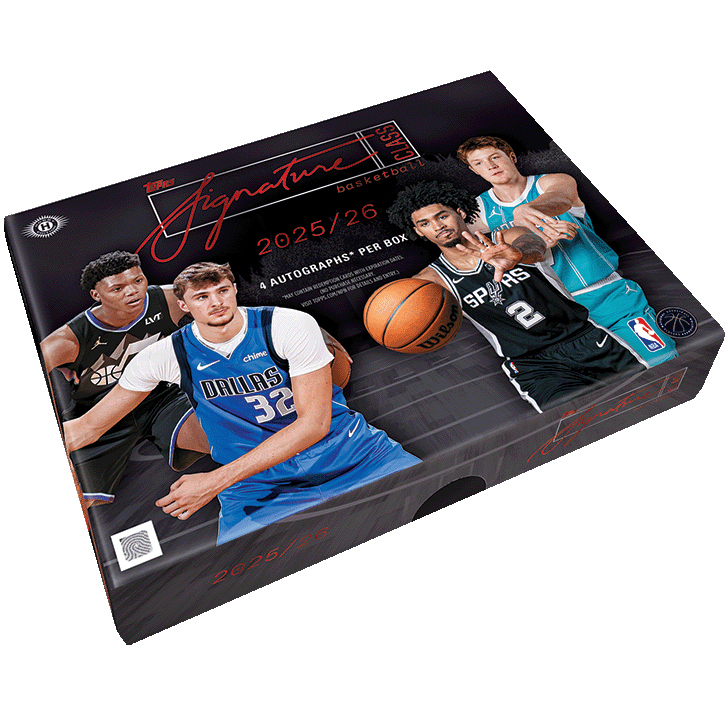 2025 - 26 Topps Signature Class Basketball Hobby Jumbo Box 887521154470 at King Card Canada