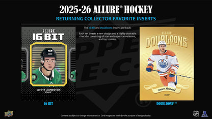 2025 - 26 Upper Deck Allure Hockey Blaster Box 05333460248 at King Card Canada
