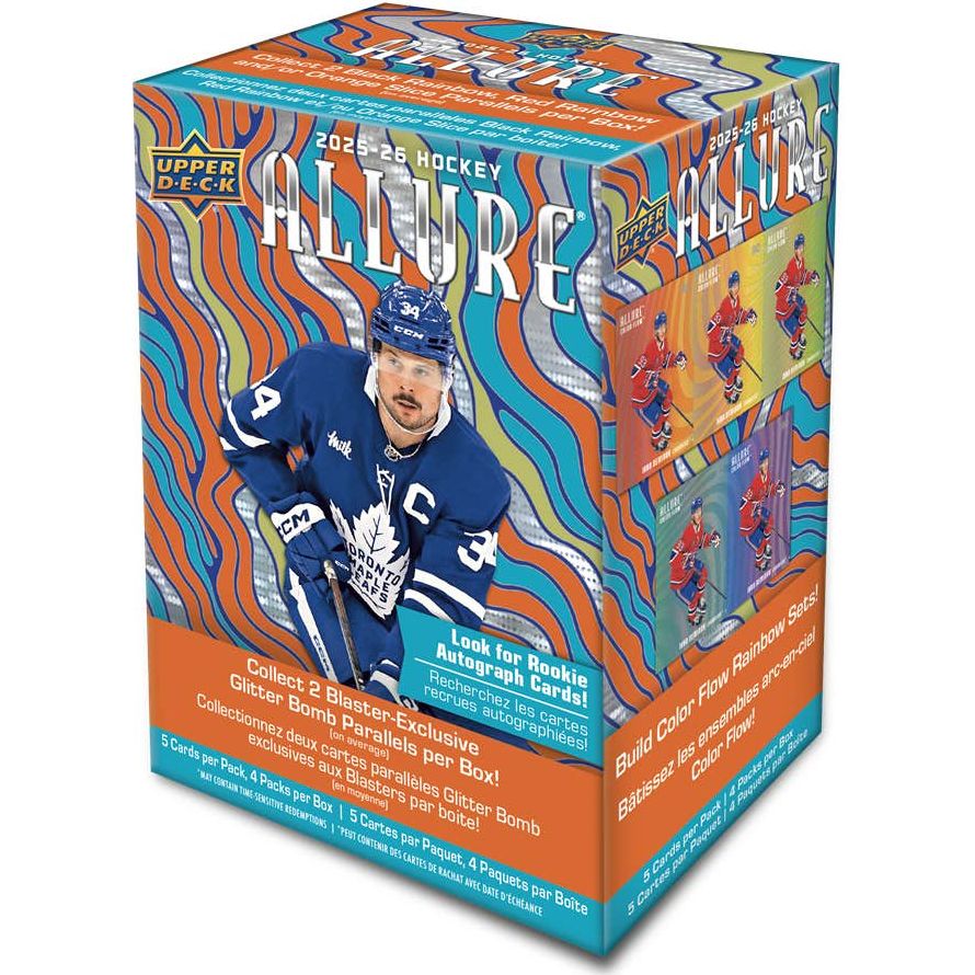 2025 - 26 Upper Deck Allure Hockey Blaster Box 05333460248 at King Card Canada