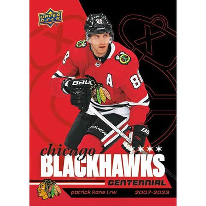 2025 - 26 Upper Deck Chicago Blackhawks Centennial Box Set 053334083706 at King Card Canada