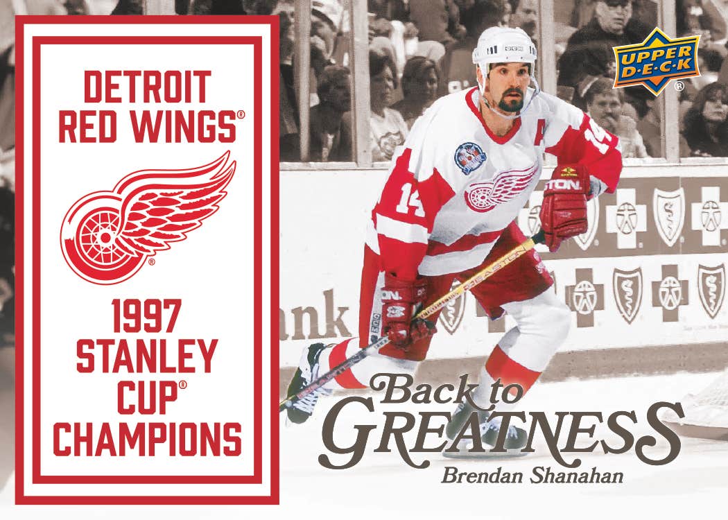 2025 - 26 Upper Deck Detroit Red Wings Centennial Box Set 053334071000 at King Card Canada