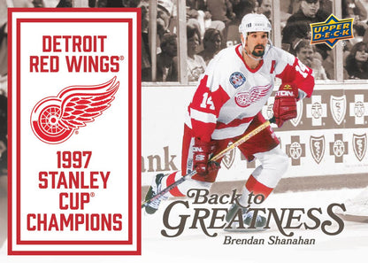 2025 - 26 Upper Deck Detroit Red Wings Centennial Box Set 053334071000 at King Card Canada
