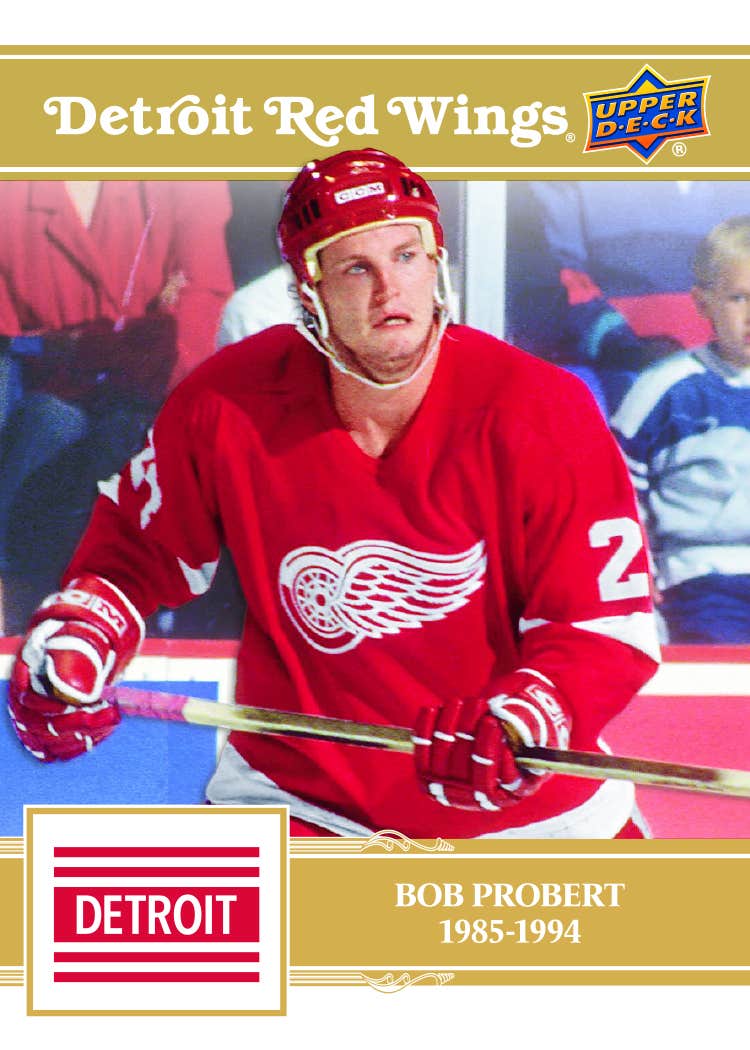 2025 - 26 Upper Deck Detroit Red Wings Centennial Box Set 053334071000 at King Card Canada
